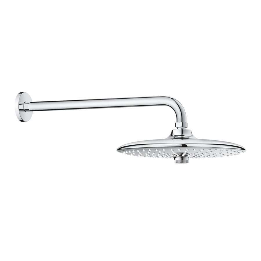 Верхний душ с душевым кронштейном 38 cм Grohe Euphoria 260 SmartControl 3 режима хром 26459000