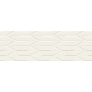Плитка настенная Ceramika Paradyz Nightwish Bianco B Struktura Rekt 25x75
