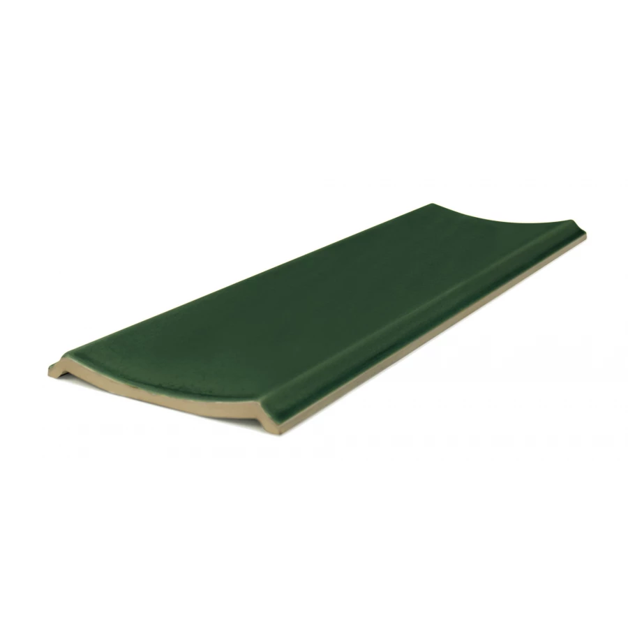 Плитка настенная Harmony Peronda Бов Греен / Bow Green H-33 глянцевая зеленая 31560 45х15 см
