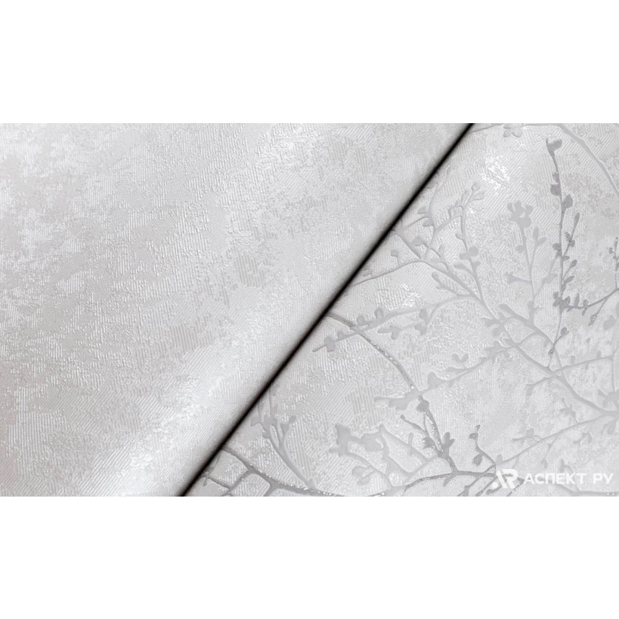 Обои бумажные Аспект Лира серые 10141-14 0,53х10,05 м