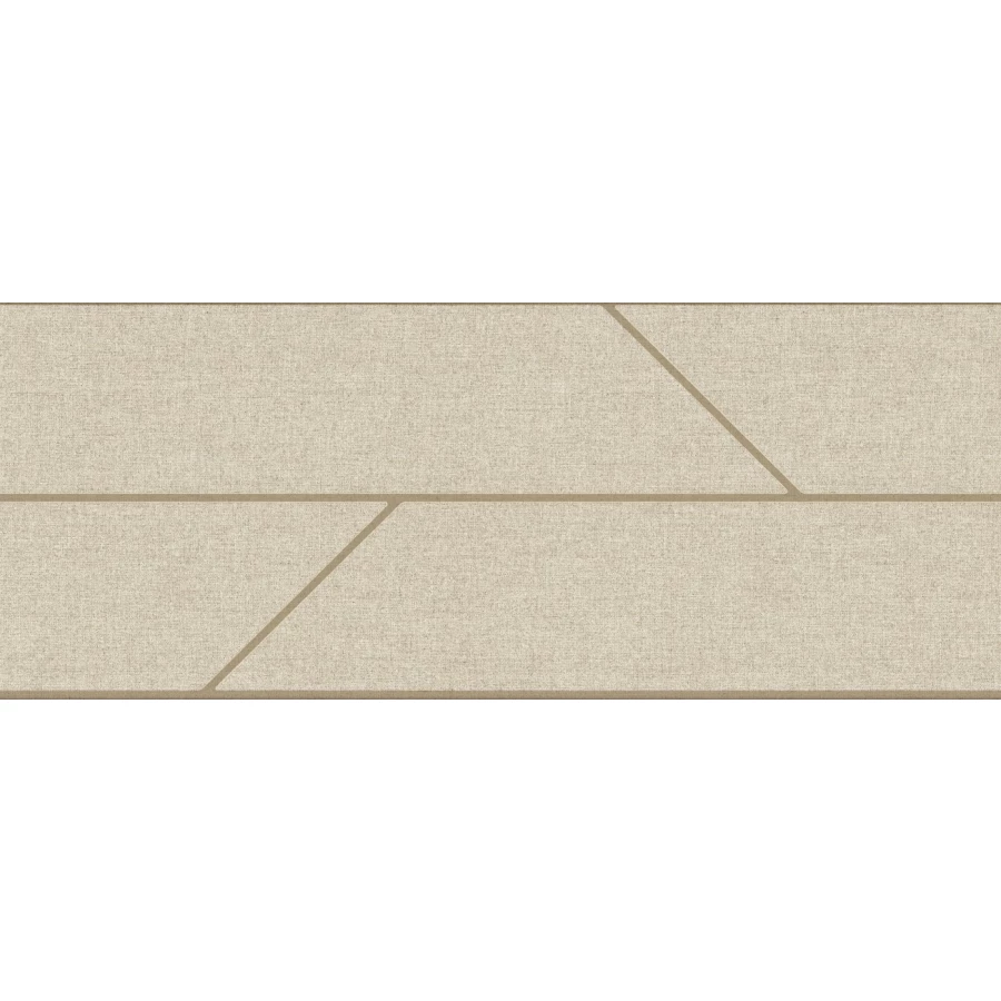 Плитка настенная Porcelanosa Таилор Таупе Десо / Tailor Taupe Deco матовая бежевая 100337365 150х59,6 см