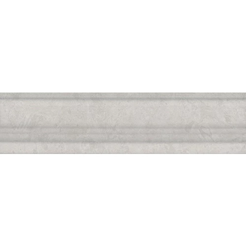 Плитка настенная Kerama Marazzi Ферони Бордюр Багет матовый светло-серый BLB053 20x5 см