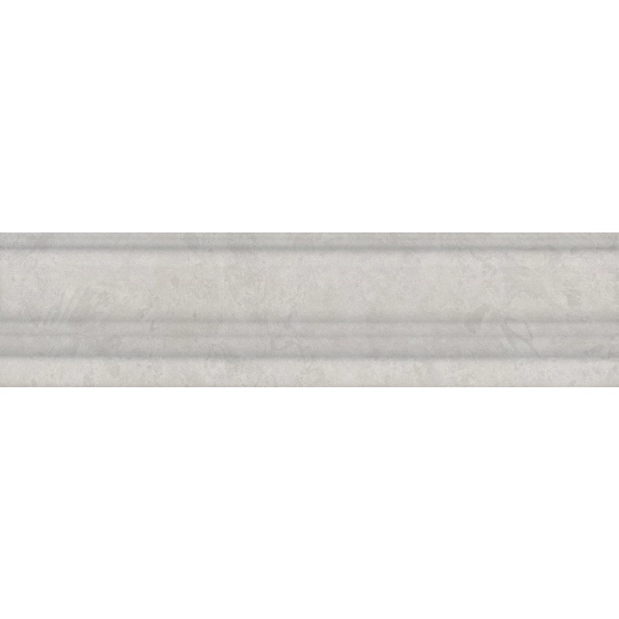 Плитка настенная Kerama Marazzi Ферони Бордюр Багет матовый светло-серый BLB053 20x5 см