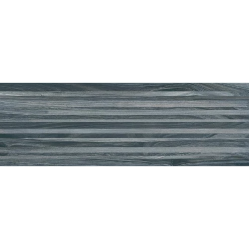 Плитка настенная Laparet Zen полоски чёрный 60034 20х60