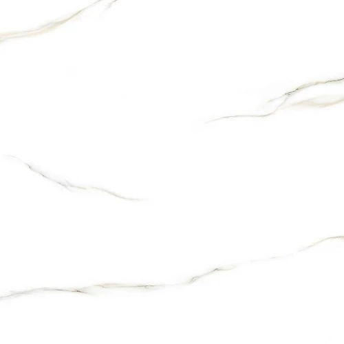 Керамогранит SotGres Unique Statuario глянцевый белый 60х60 см