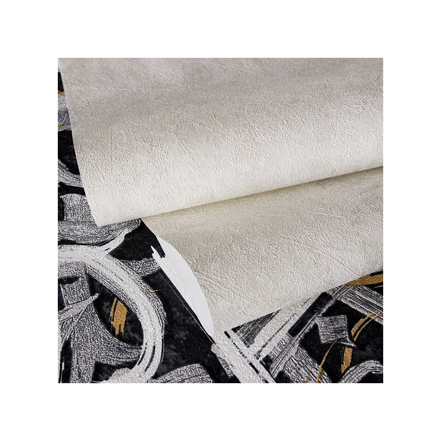 Обои флизелиновые VOG Collection A Каллиграфия бежевые 90124-12 1,06х10,05 м