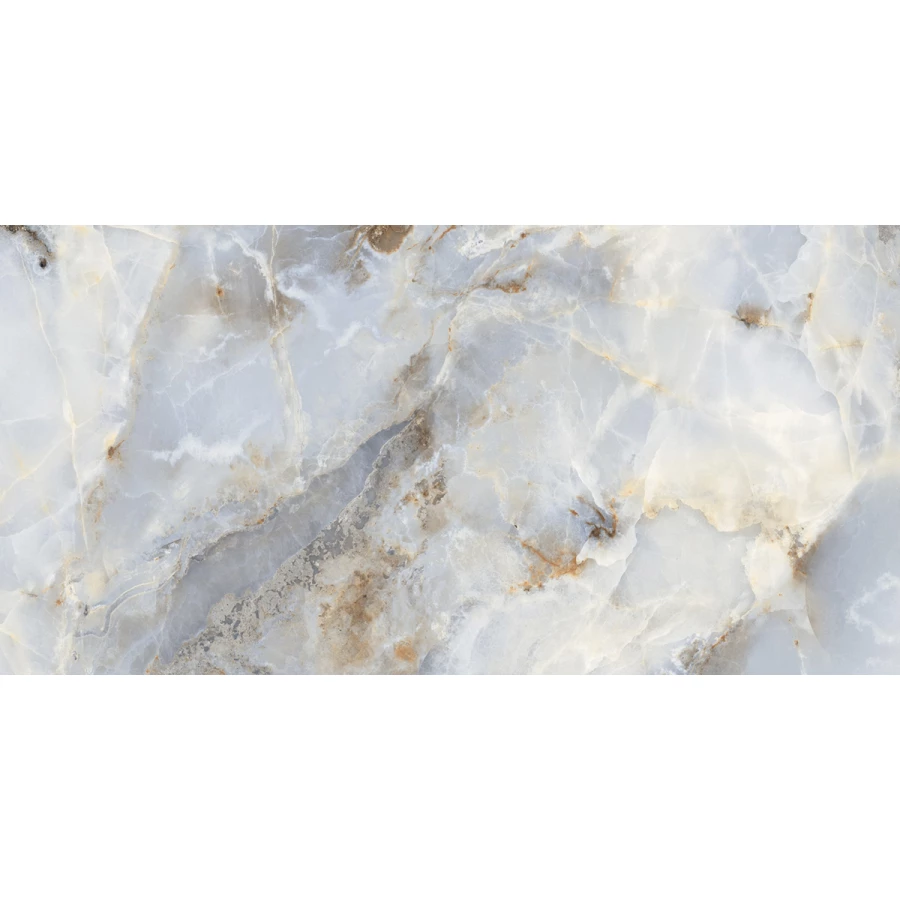 Керамогранит Absolut Gres Monty Onyx Azzul Gloss AB 1138G 120x60 см