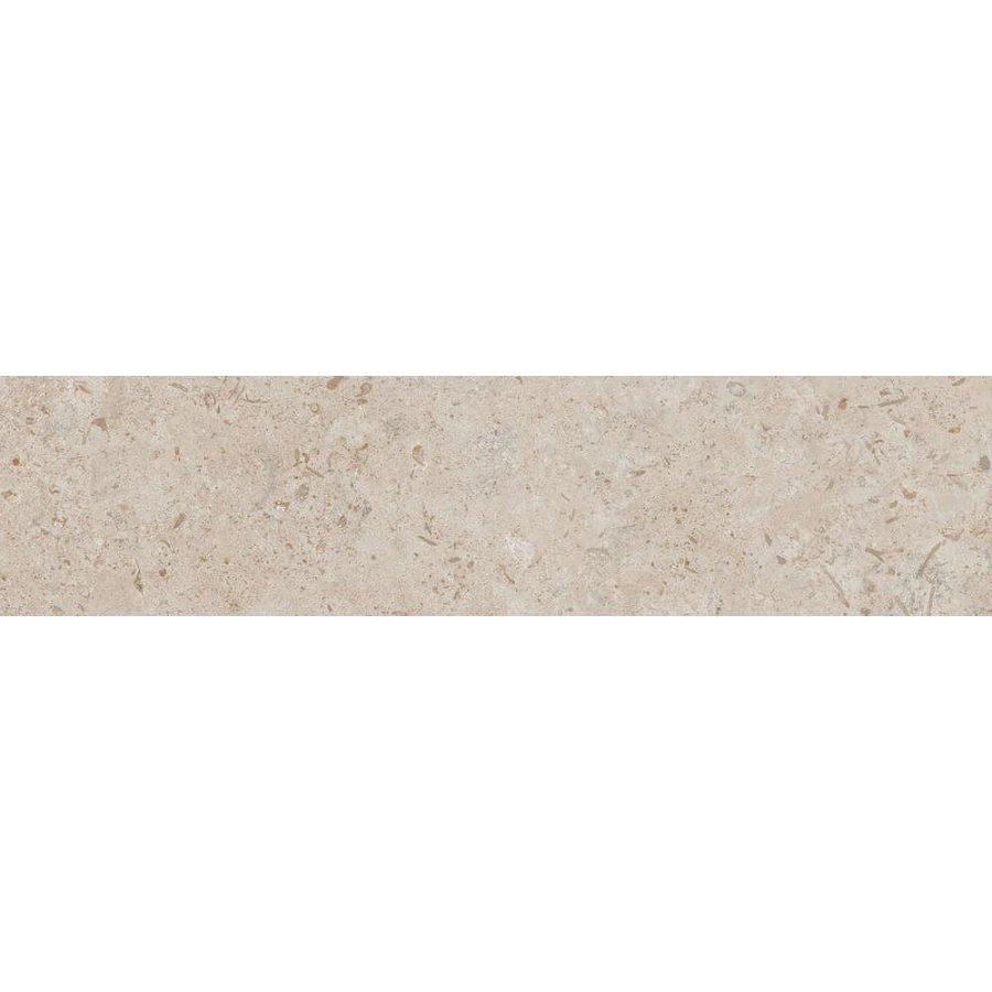 Подступенок из керамогранита Kerama Marazzi Про Лаймстоун матовый темно-бежевый DD205420R/2 60x14,5 см