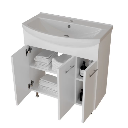 Тумба для ванной MixLine Вега-75 под умывальник Best-75 553564