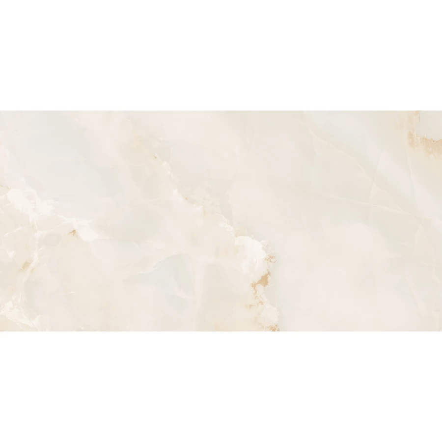 Керамогранит Ceradim Onyx Queen Cream Полированный кремовый 120х60 см