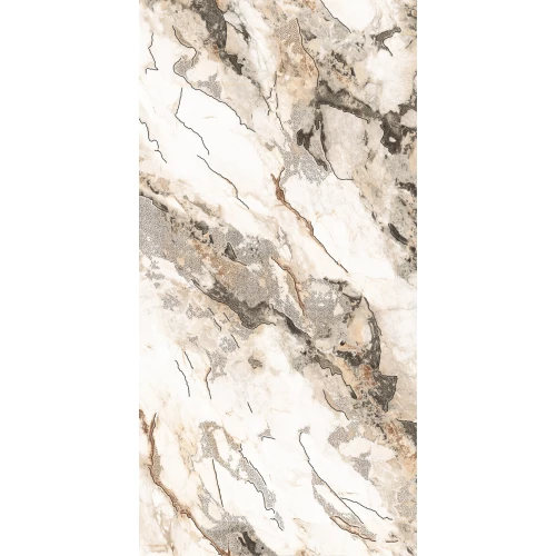 Керамогранит Casati Ceramica Carving Polished Gold GS Laos Gold Golden Carving золотой 120х60 см