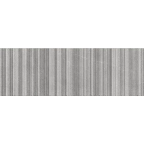 Плитка керамическая Eurotile Ceramica Ройс / Royce Грэй рельеф матовая серая 238 100х32,5 см