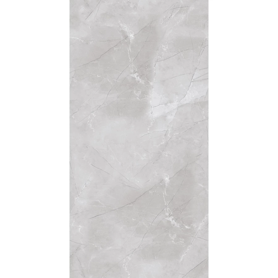 Керамогранит Seratonia Glossy Jordan Bianco серый 120х60 см