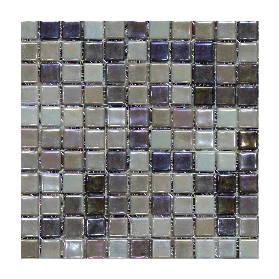 Стеклянная мозаика Mosavit Acquaris Coffee глянцевая коричневая 31,6x31,6 см