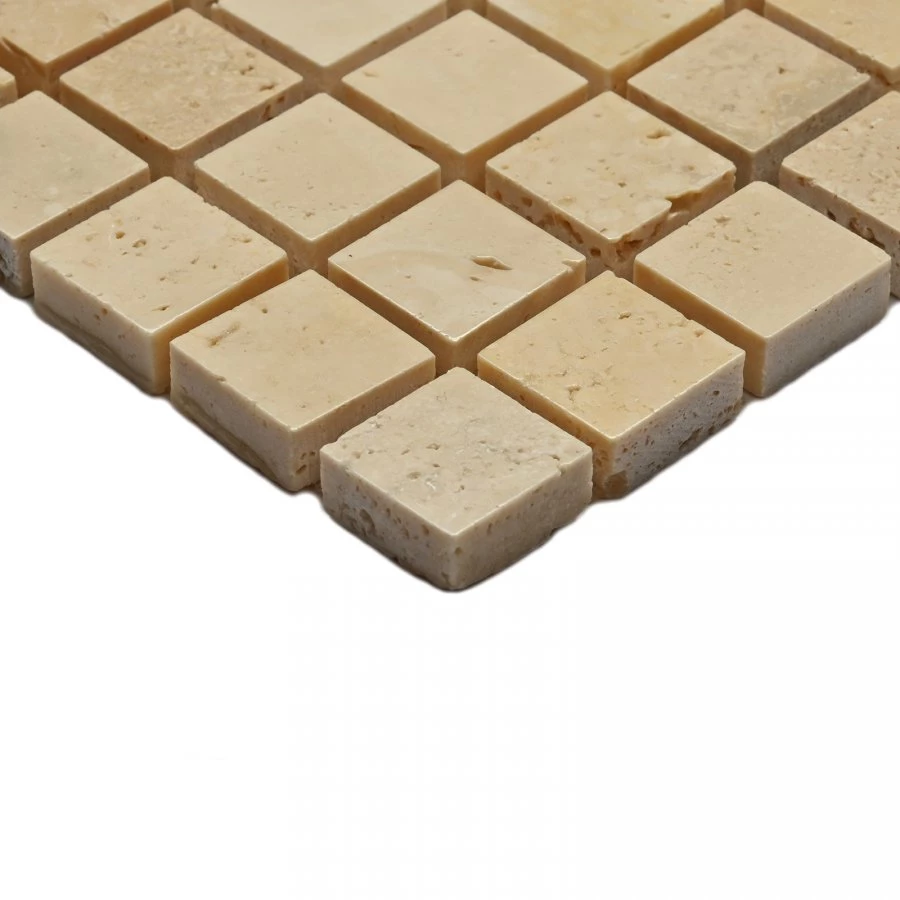 Мозаика Bonaparte Каменная мозаика Valencia-15 15х15 бежевая 30,5х30,5 см