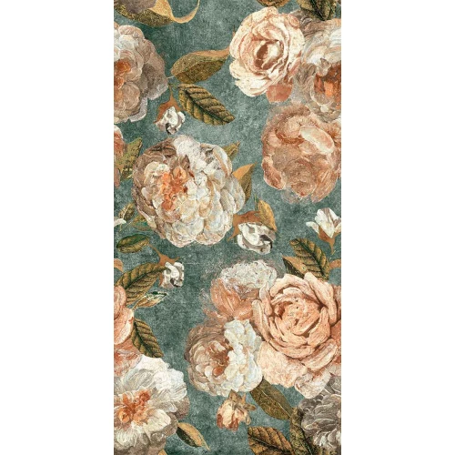 Керамогранит Naxos Alchymie flowery green nat ret 133482 120х60 см
