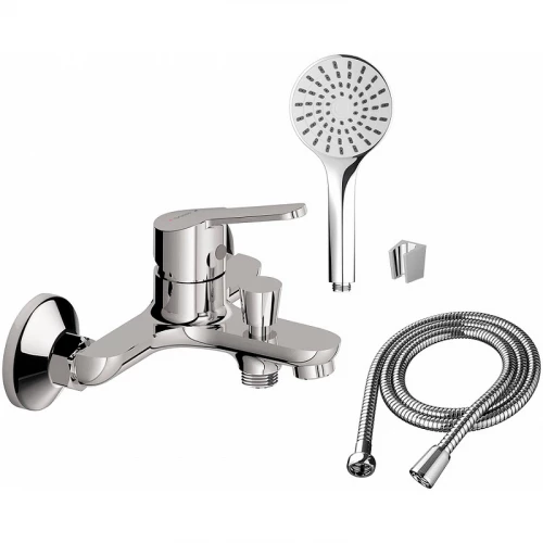 Смеситель для ванны и душа Dorff Norma с душевым набором D1010008