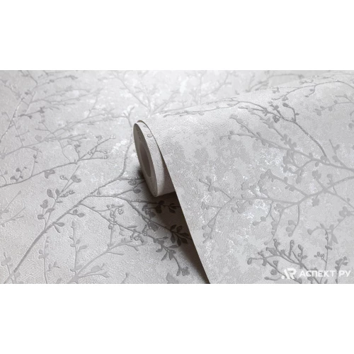 Обои бумажные Аспект Лира серые 10141-14 0,53х10,05 м