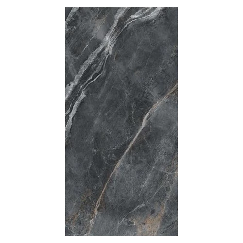 Керамогранит Primavera Arma Nero Lapato Carving черный LC208 120х60 см