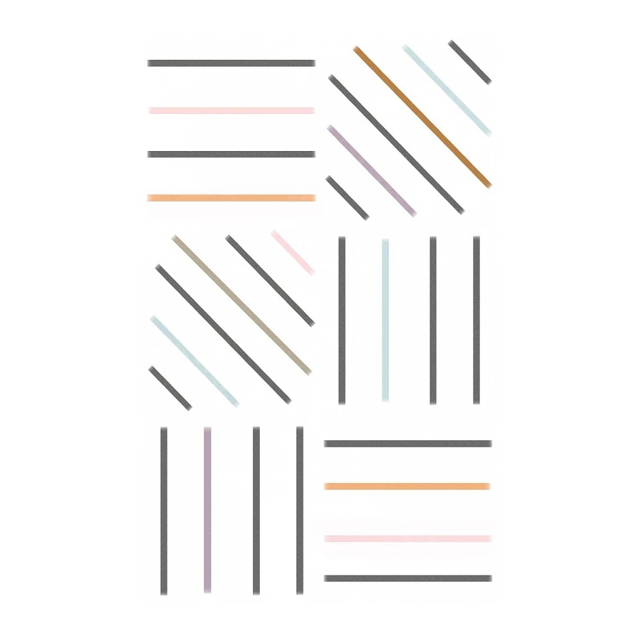 Вставка Creto Poluna area белый 25х40 см