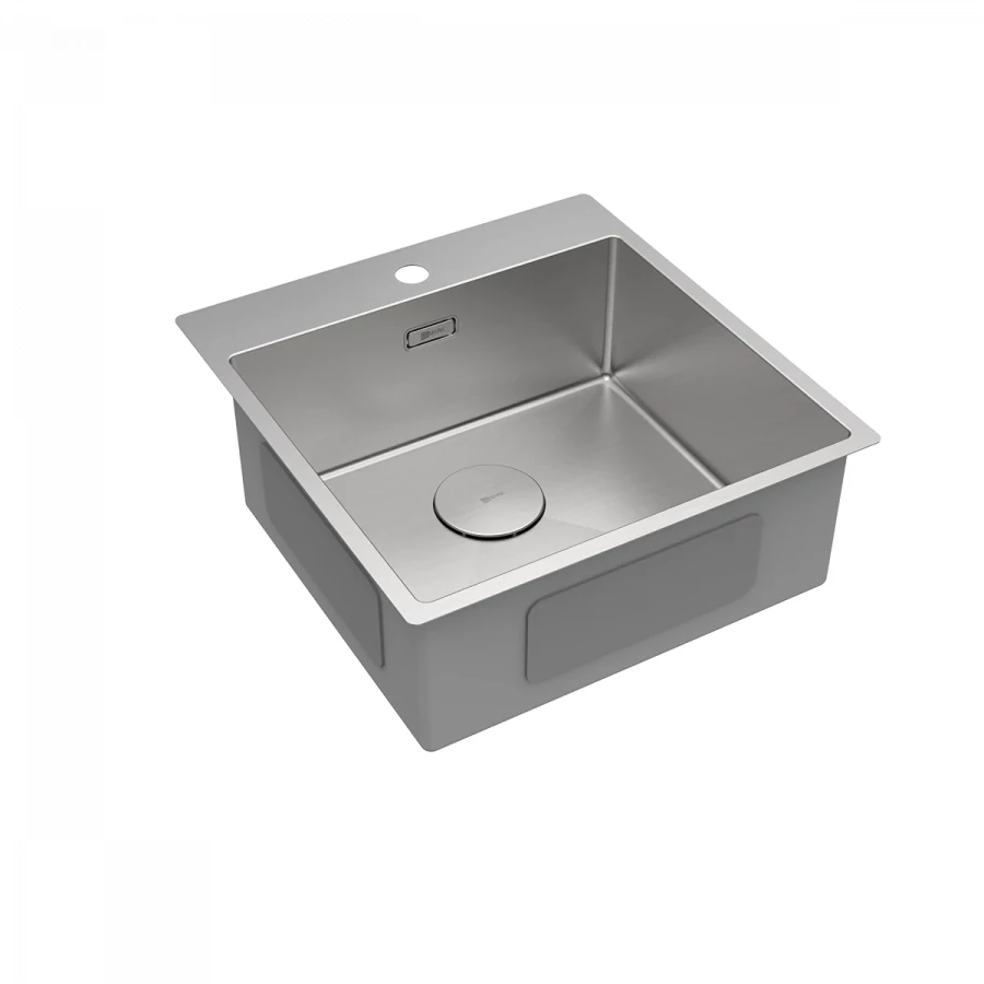 Кухонная мойка Lemark Janga 490 прямоугольная из нержавеющей стали сталь 9937105