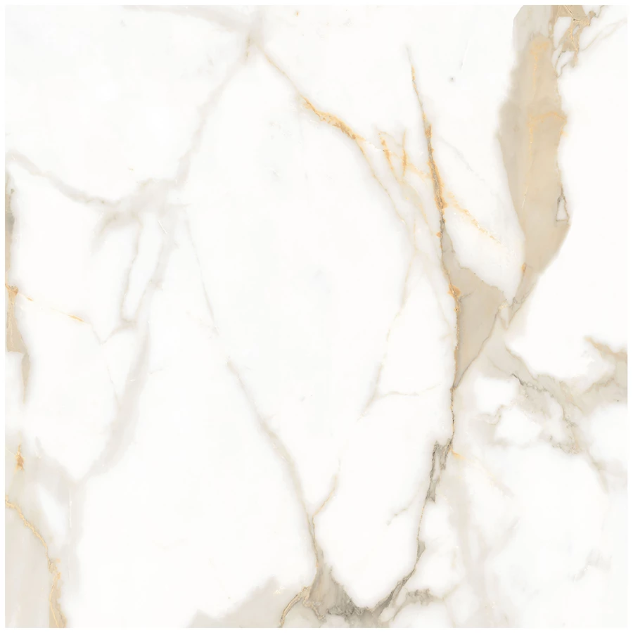 Керамогранит Ceradim Calacatta Superior Полированный белый 60х60 см