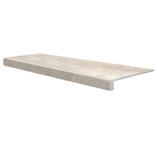 Ступень Onda Beton Евро G1101 MR проходная керамогранит матовая бежевая 035436+ 120х34,5 см