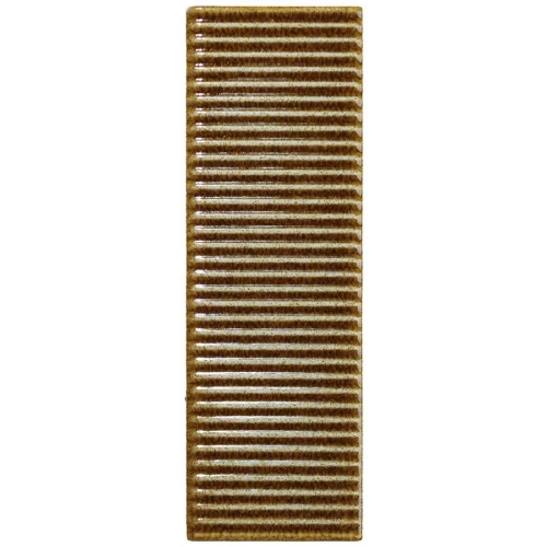 Керамогранит WOW Микаре Cанале Амбар Дарк / Micare Canale Ambar Dark глянцевый коричневый 139872 15х5 см