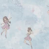 Обои флизелиновые Palitra Home Mary Fairy HomeColor голубые HC72343-65 1,06х10,05 м