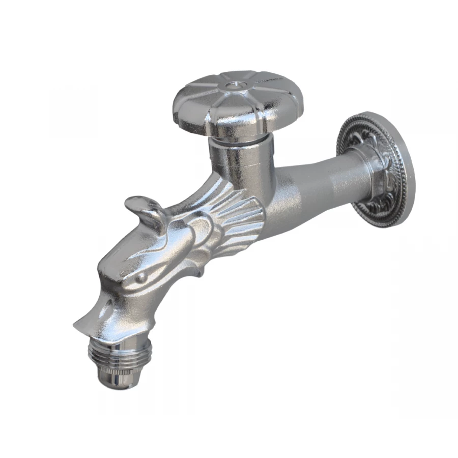 Сливной кран длинный Bronze de luxe насадка-рассекатель 21601