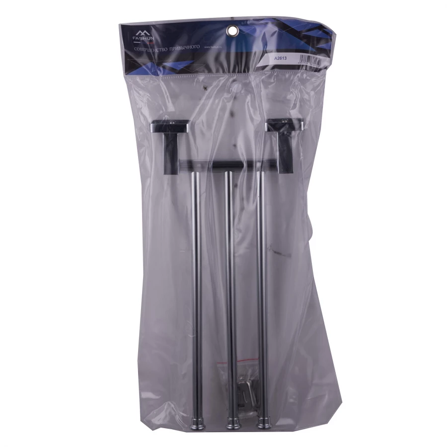 Держатель для полотенец 3 рейки поворотный хром A2613