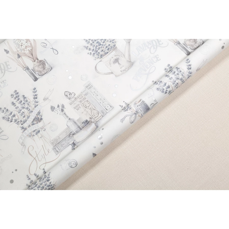 Обои флизелиновые Palitra Home HomeColor Lavande серые HC71985-14 1,06х10,05 м