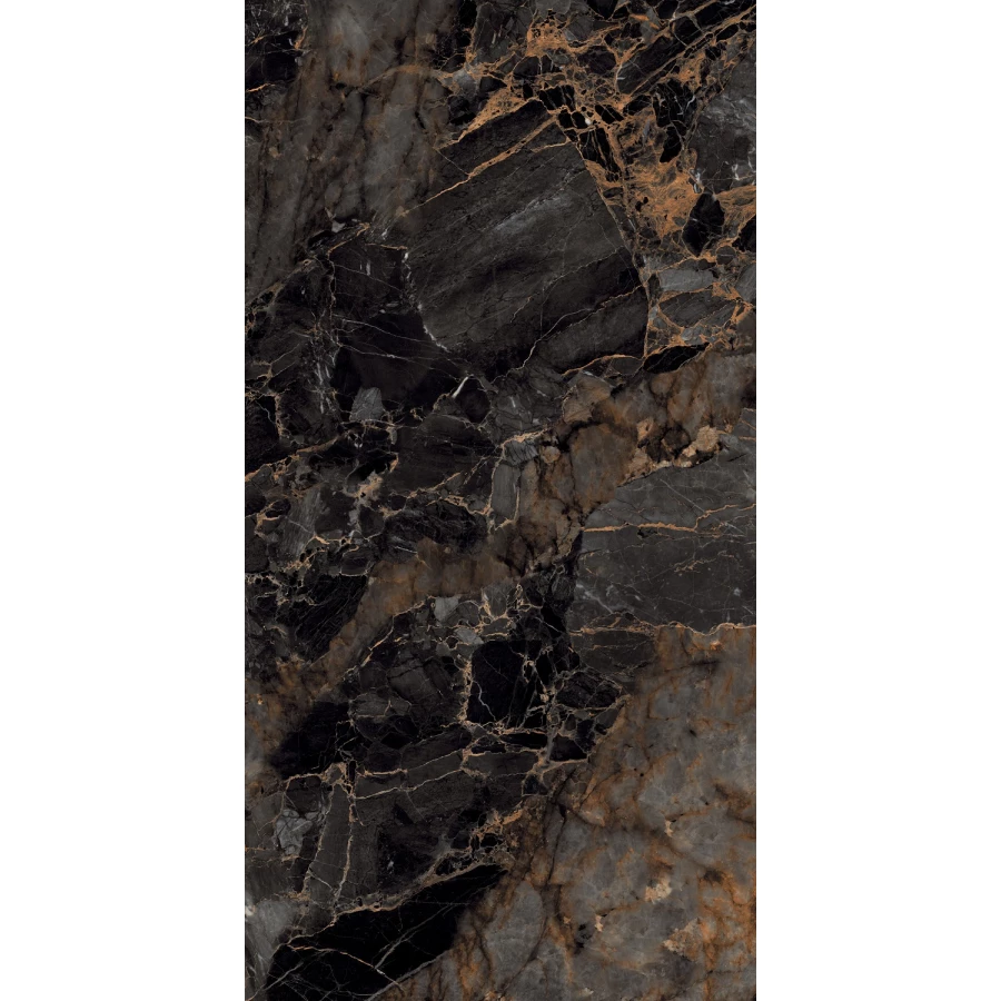 Керамогранит Global Tile Decorum GT Черный суперполировка GT1206011705HPR 120х60 см