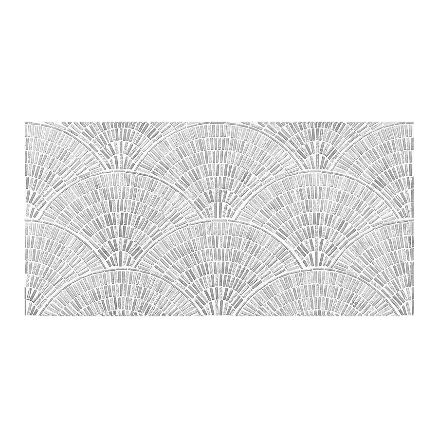 Плитка настенная Azori Saint Laurent Decor Arcada матовая серая 00-00110251 63х31,5 см