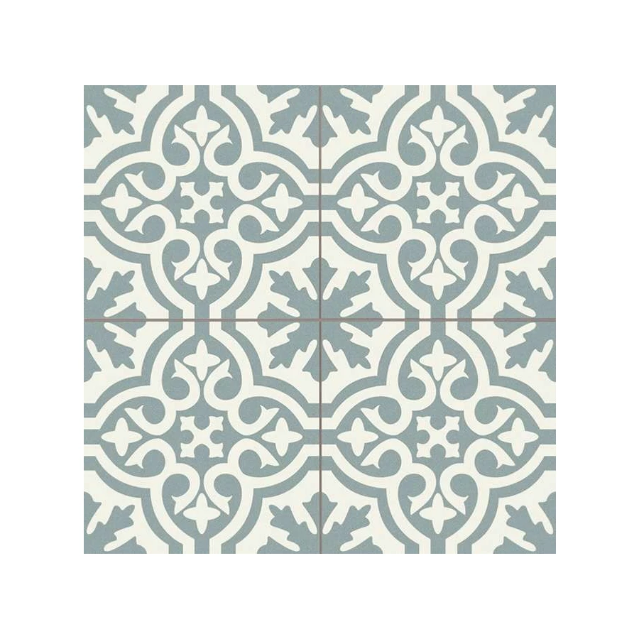 Керамогранит Etili Seramik Venice Sky Blue Black Pre-cut голубой 45x45 см