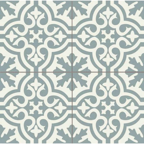 Керамогранит Etili Seramik Venice Sky Blue Black Pre-cut голубой 45x45 см