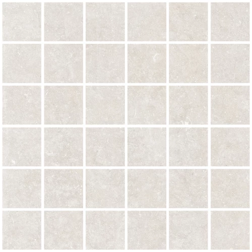 Керамогранит Living Ceramics Oda Ice Mosaic матовый белый LV12179 29,8х29,8 см