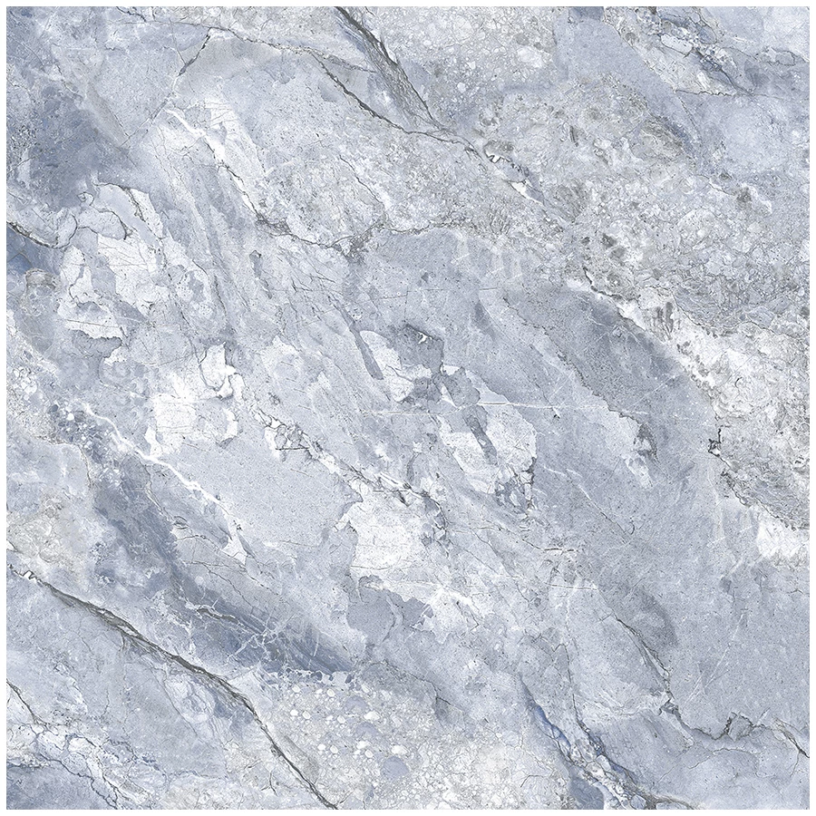 Керамогранит Ceradim Ocean Gorgeous Blue голубой Полированный 60х60 см