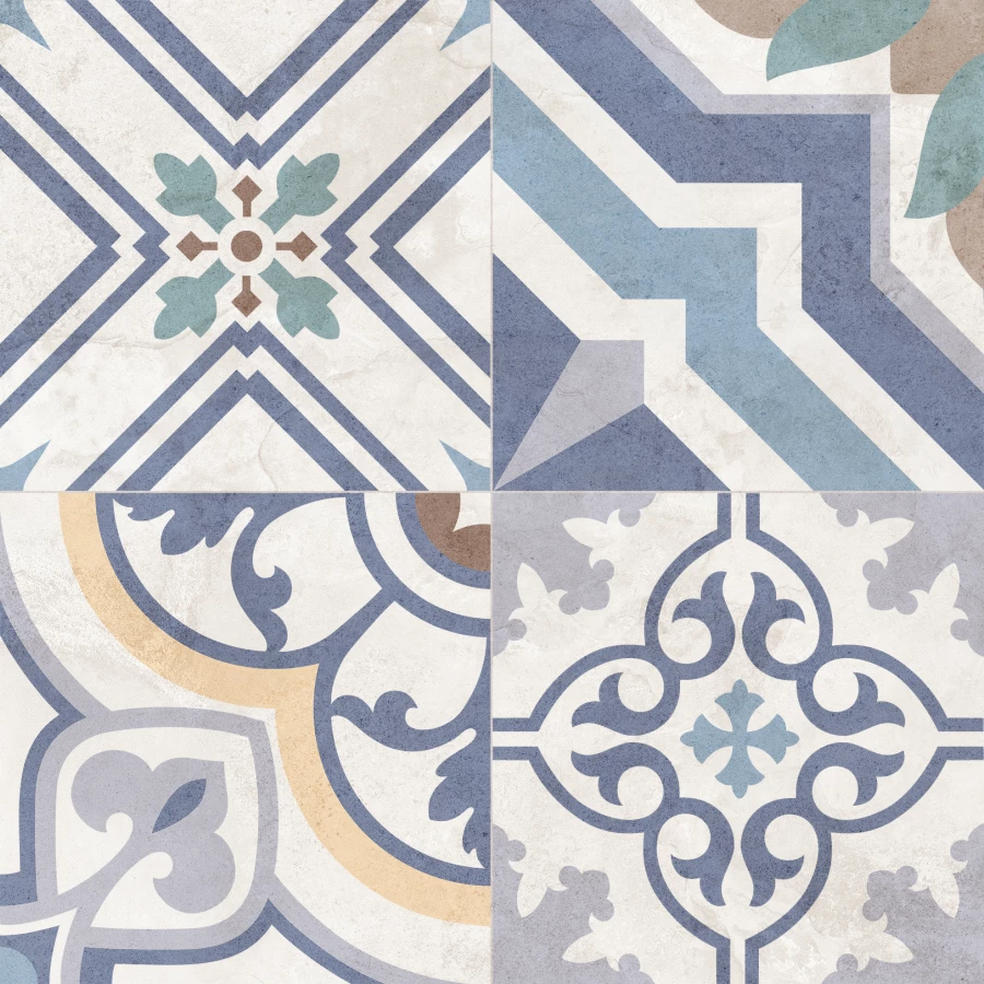 Керамогранит Global Tile Topaz матовый синий GT235VG 41,2x41,2 см