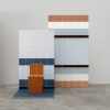 Керамогранит Mutina Динторни Скала Соле / Dintorni Scala Sole матовый голубой ISDSS03 20,5х20,5 см