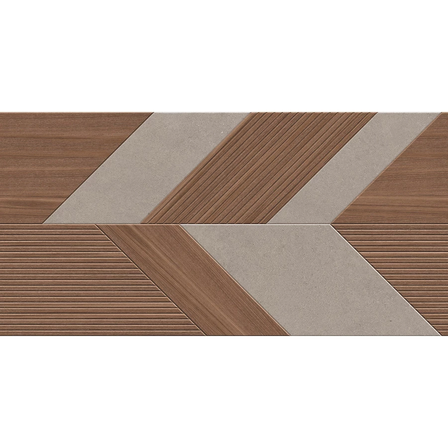 Керамогранит ITC Soft Wood Walnut Matt матовый коричневый 120х60 см