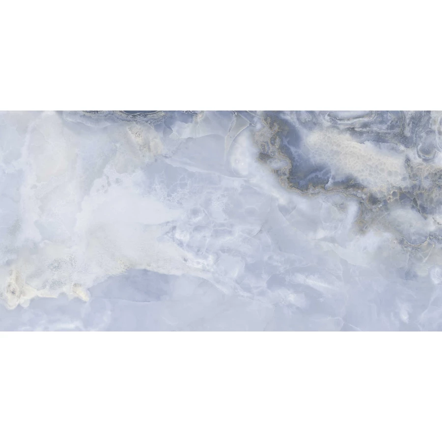 Керамогранит Colortile Onyx Sea Blue полированный голубой 120*60 см