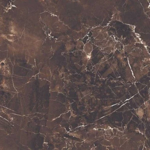 Керамогранит Velsaa Emperador-Daina Mramor Copper Slab black 60 коричневый 60*60 см