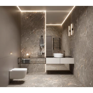 Керамогранит Arcadia Ceramica Royal Grey Matt Glossy матовый с глянцевым эффектом серый GI8006-B 120х60 см