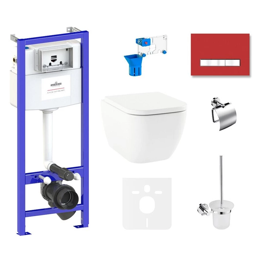 Унитаз Lavinia Boho Relfix One Rimless 75110325 (комплект 9 в 1)