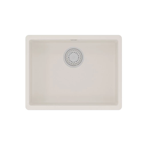 Кухонная мойка Lemark Sinara 540-U подстольного монтажа из кварцгранита цвет Жасмин 9910076 42х54 см