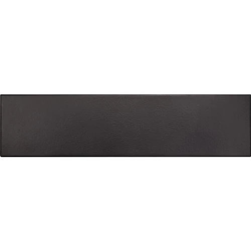 Керамогранит Equipe Стромболи Блаcк Cиты / Stromboli Black City матовый черный 25897 36,8х9,2 см