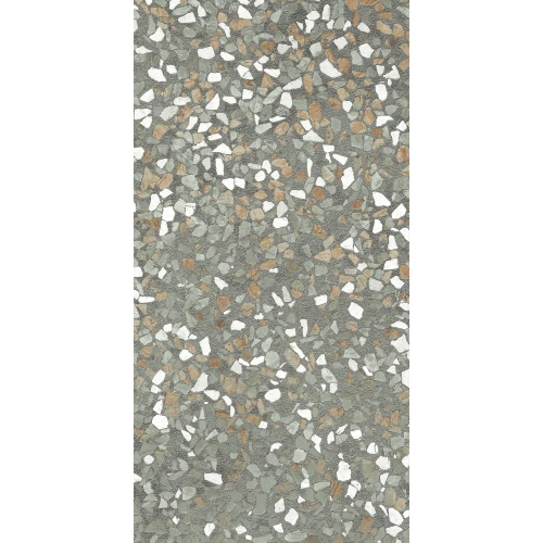 Керамогранит Creanza Veneziano Terra Verde Shape+Glue Art 3D-глазурь матовый зелёный SH1009-G 120х60 см