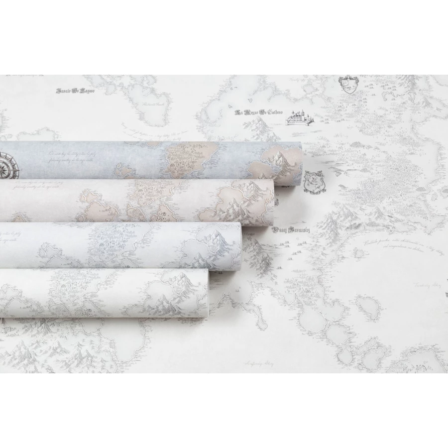 Обои флизелиновые Palitra Home Esperanto HomeColor серые HC72316-14 1,06х10,05 м