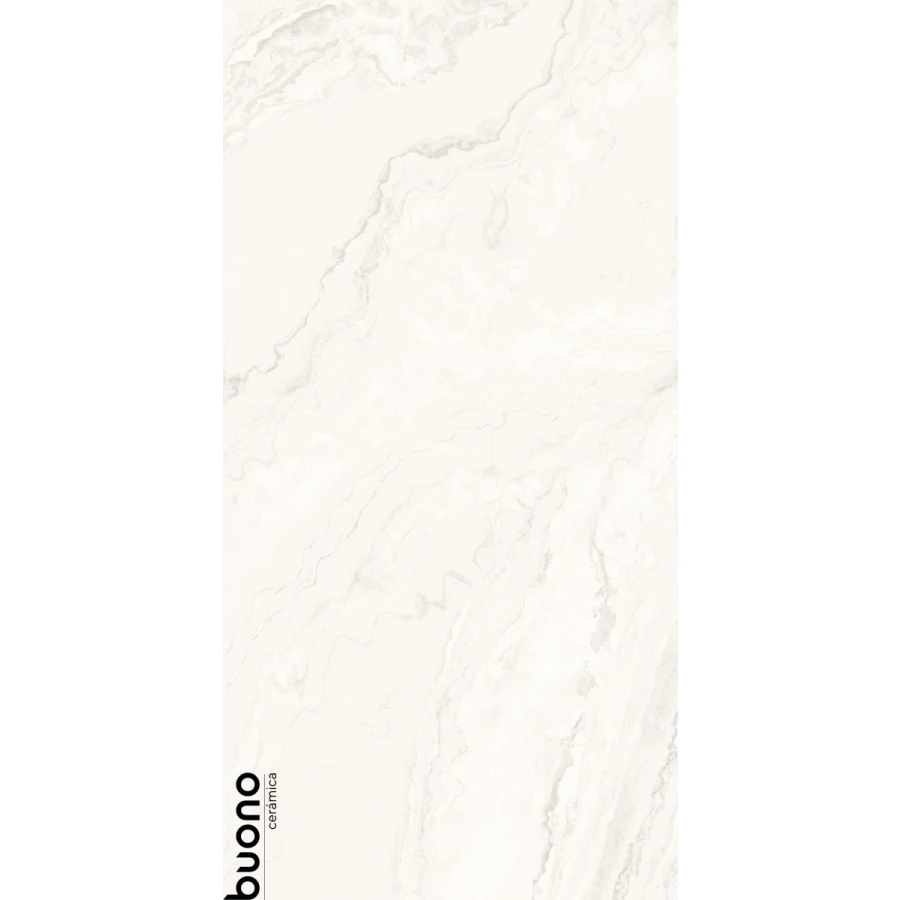 Керамогранит Buono Marble Crystile Bianco Glossy белый M4410P 120х60 см